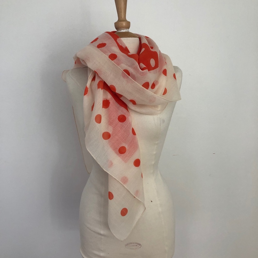 Polkadot Large Scarf